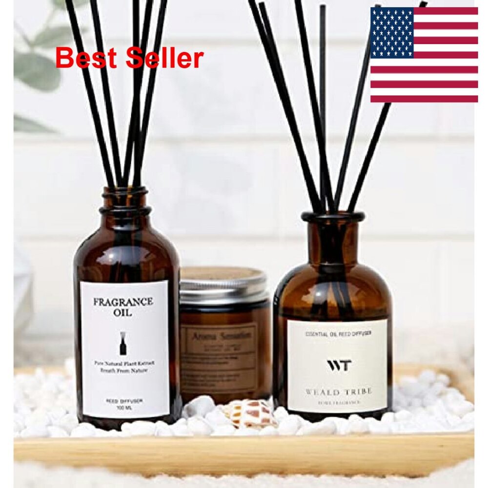Eucalyptus Lavender Reed Diffuser Set Aromatherap… - image 7